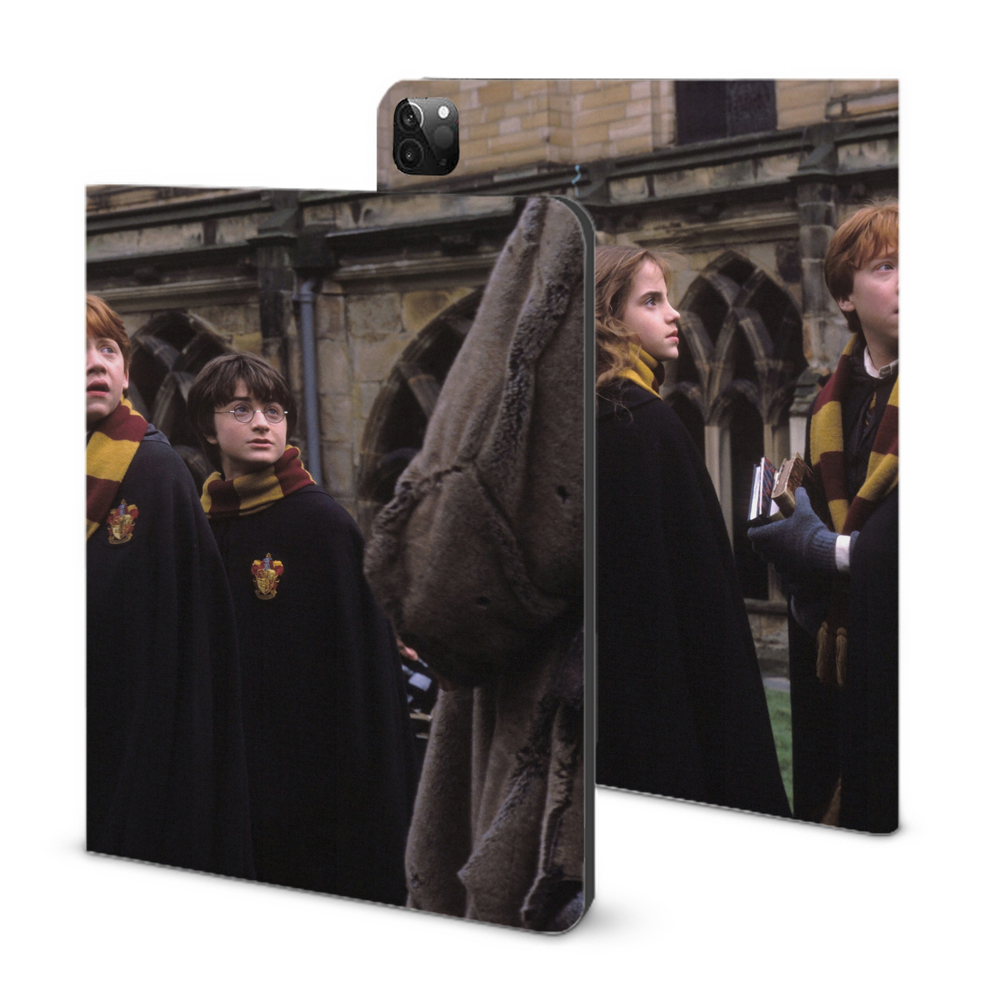 （画像用） Harry Potter ハリー・ポッターシリーズ IPadケース ペンホルダー付き ブックスタイルデザイン